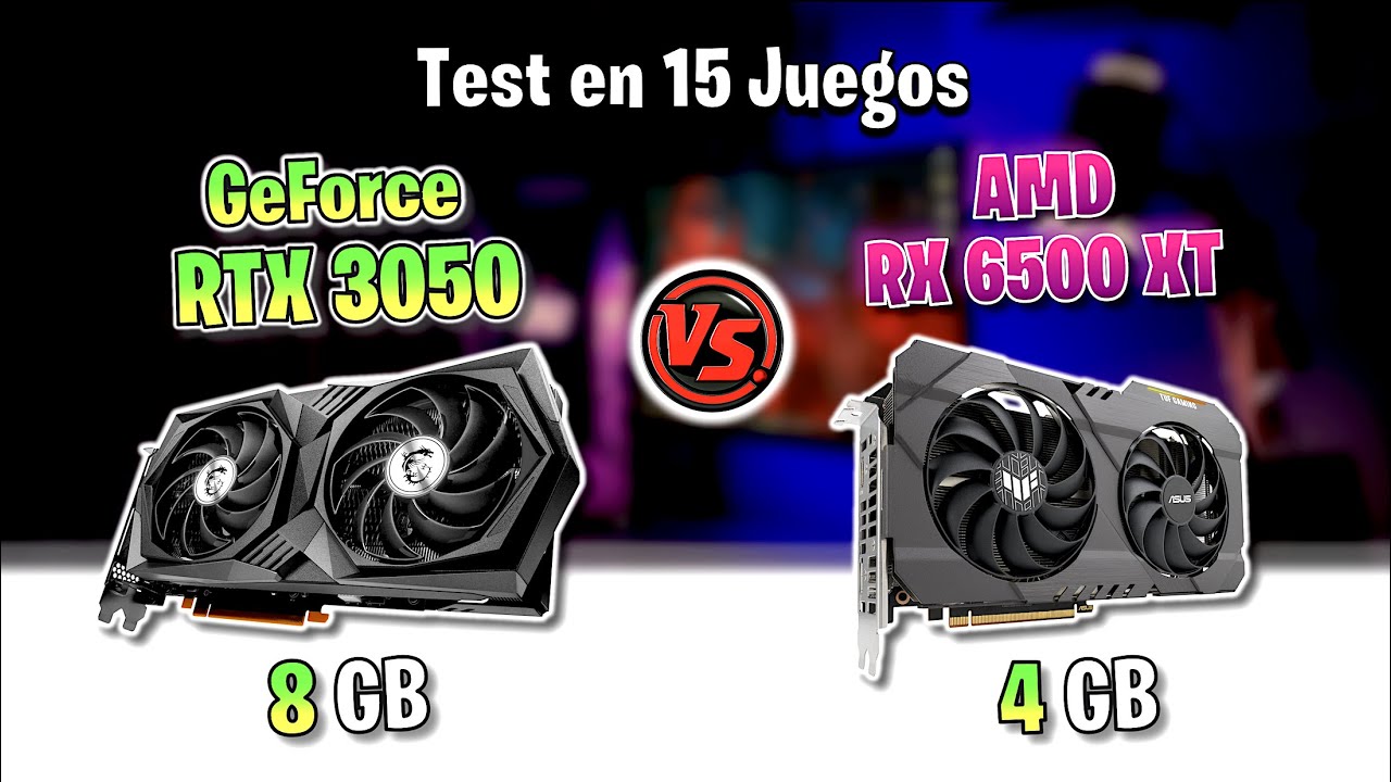 ✅ RX 6500 XT vs RTX 3050 ✅ Test in 15 Games ✅