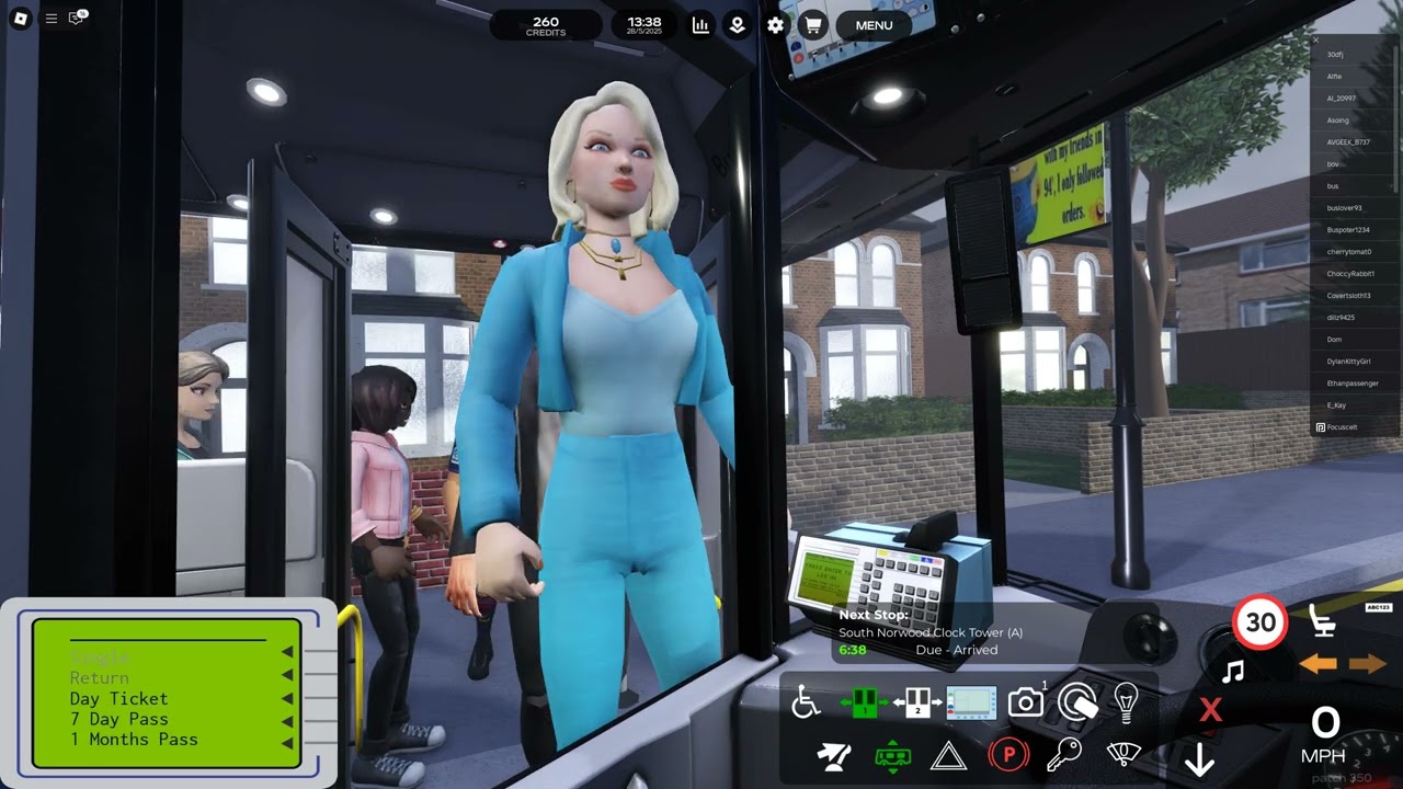 Enviro 200 EV (Long, Smart Seat) 130 to THPR | Croydon: London Bus Simulator