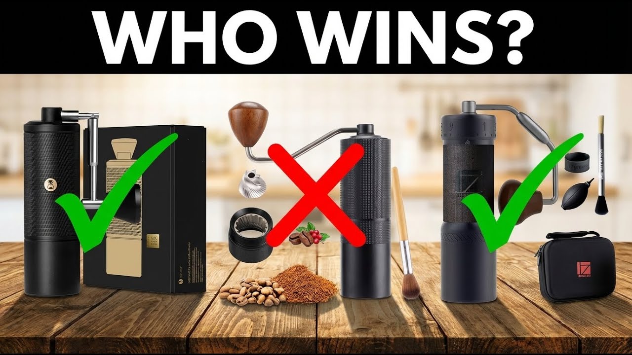 TOP 5 BEST MANUAL COFFEE GRINDERS 2026 | HAND COFFEE GRINDERS on AMAZON