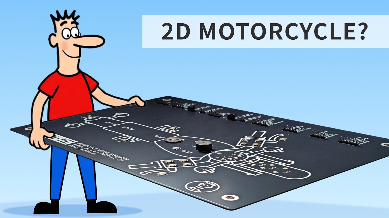 I Turned a Motorcycle Into a Circuit Board