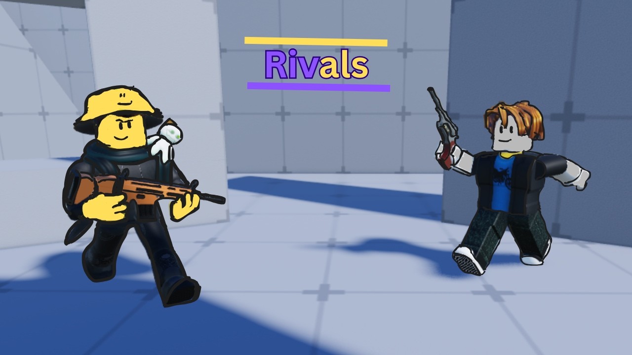 Playing Roblox Rivals