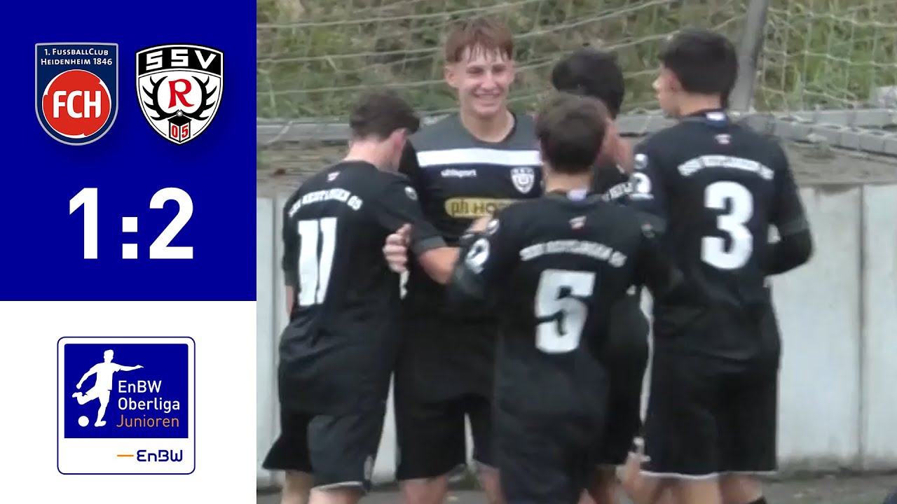 EnBW-Oberliga - C-Junioren: 1. FC Heidenheim 1846 - SSV Reutlingen 1905 2023/24