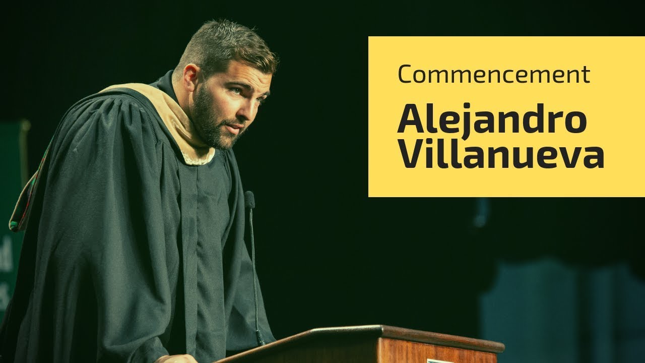 Alejandro Villanueva Commencement Speech 2019
