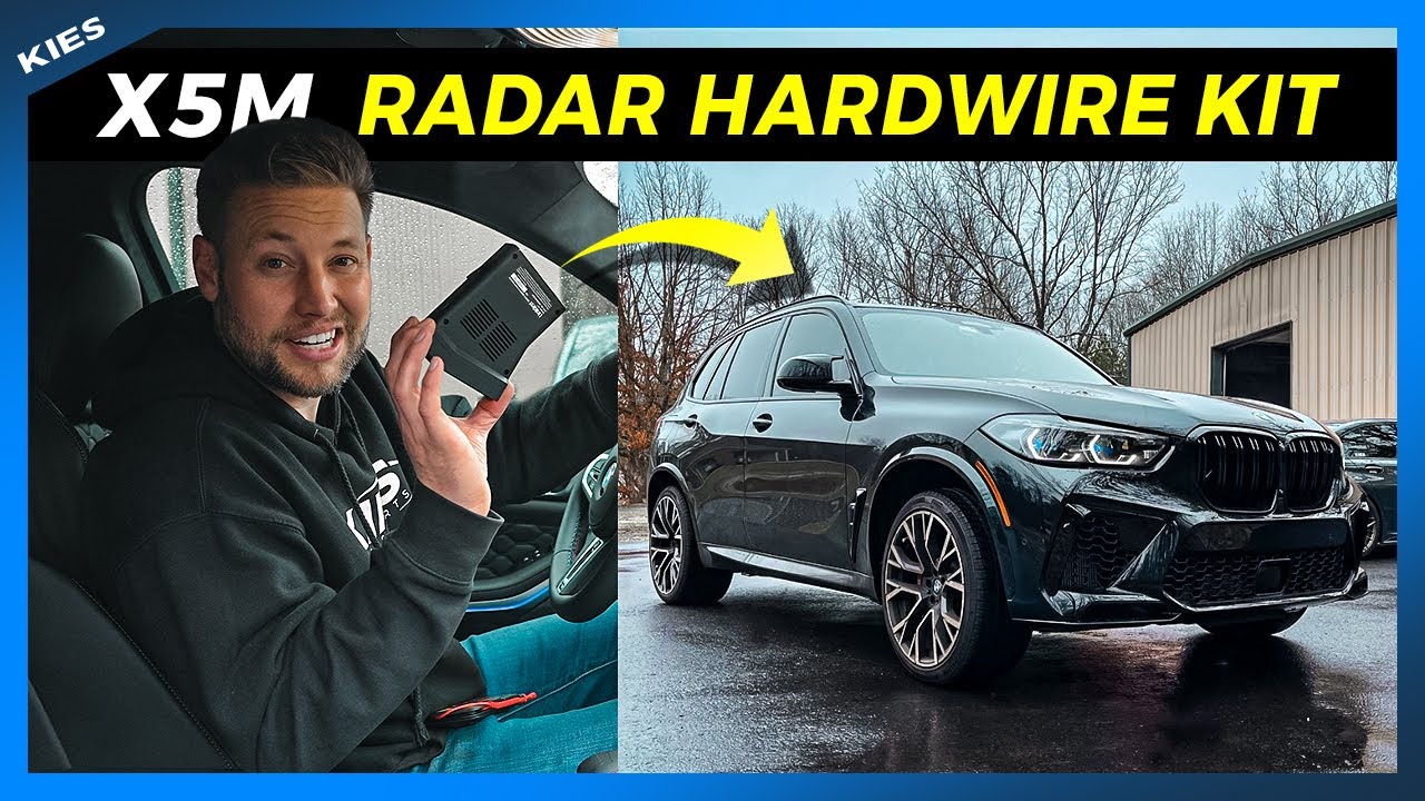 DIY: Hardwiring a RADAR DETECTOR in an BMW F95 X5M