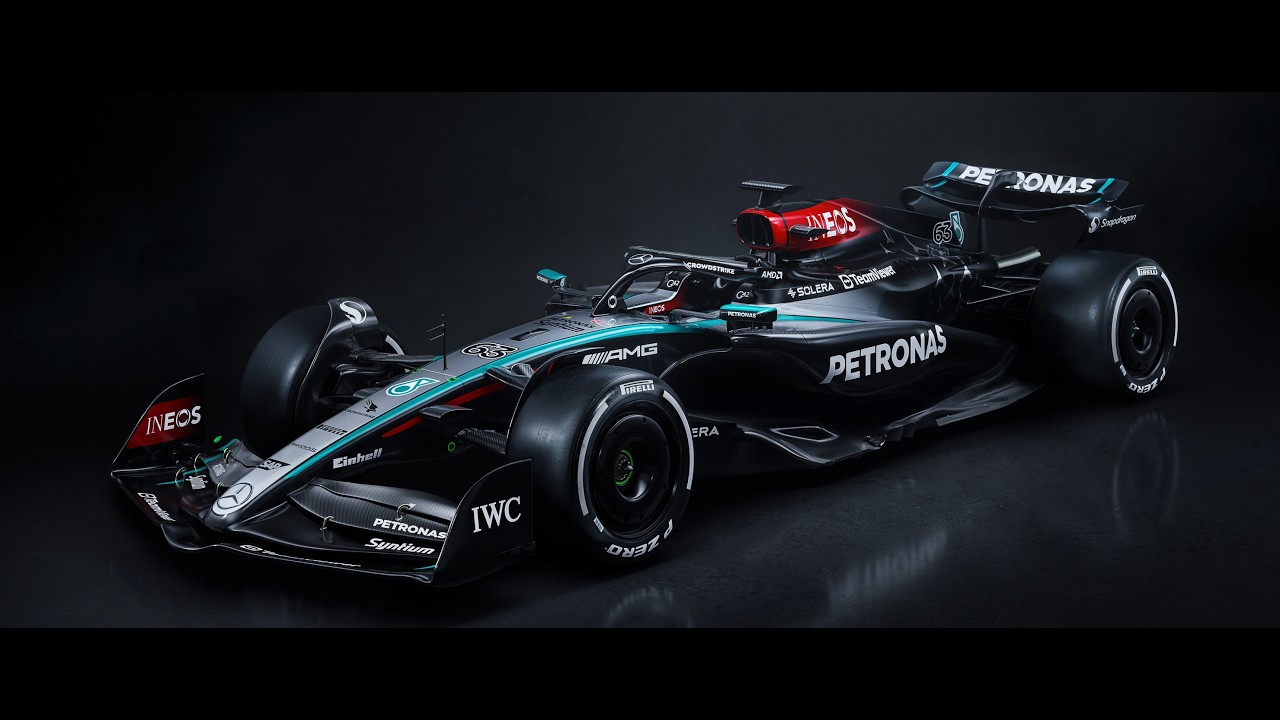 Analisando miniatura Mercedes W15 2024 em escala 1/43