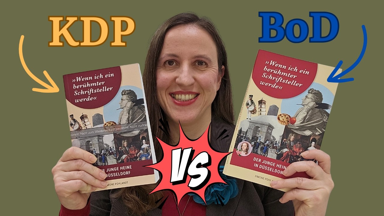 📙 Ihr Buch bei Amazon mit KDP oder im Buchhandel mit BoD? Praxischeck 2026 #selfpublishingauthor