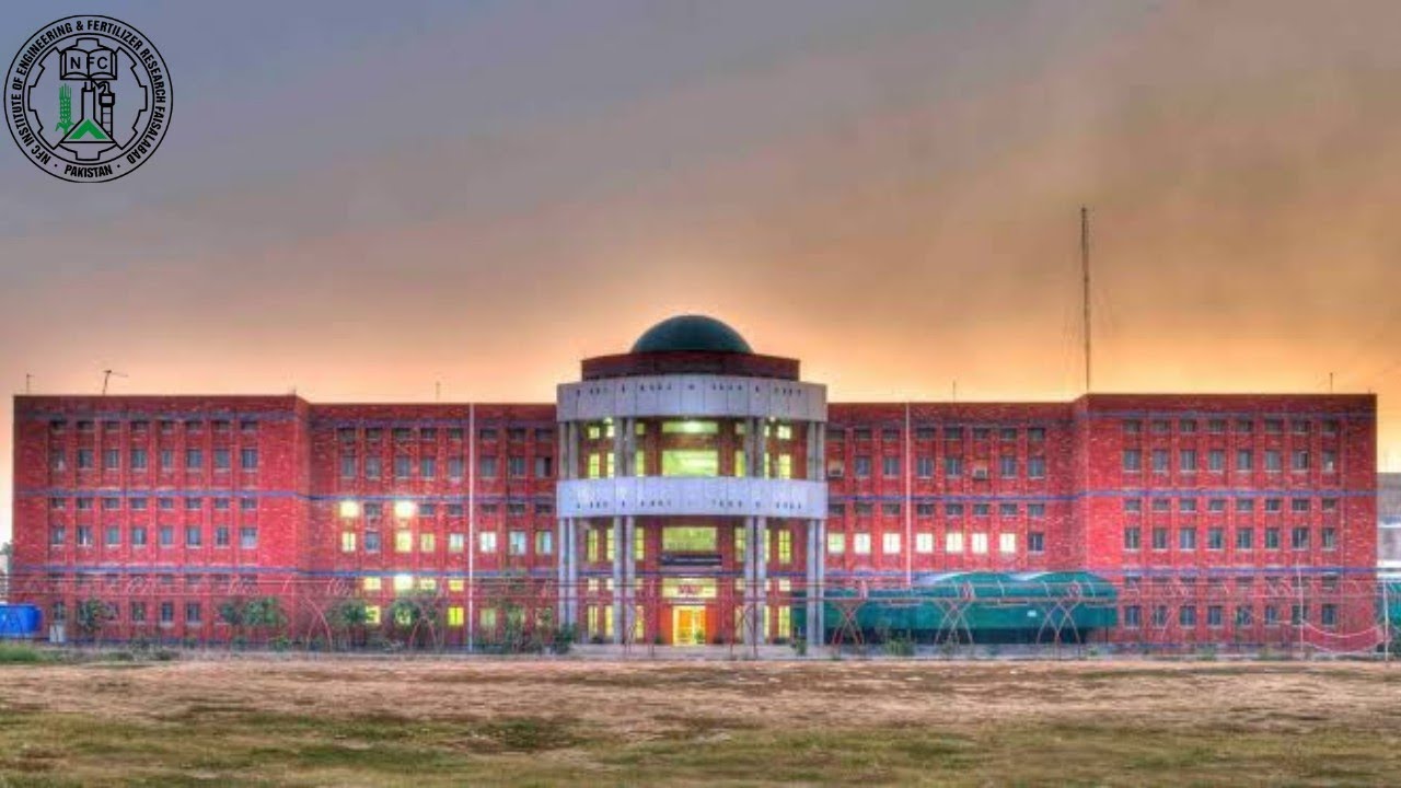 NFC Institute of Engineering and Fertilizer Research Faisalabad | An Introduction to the Departments