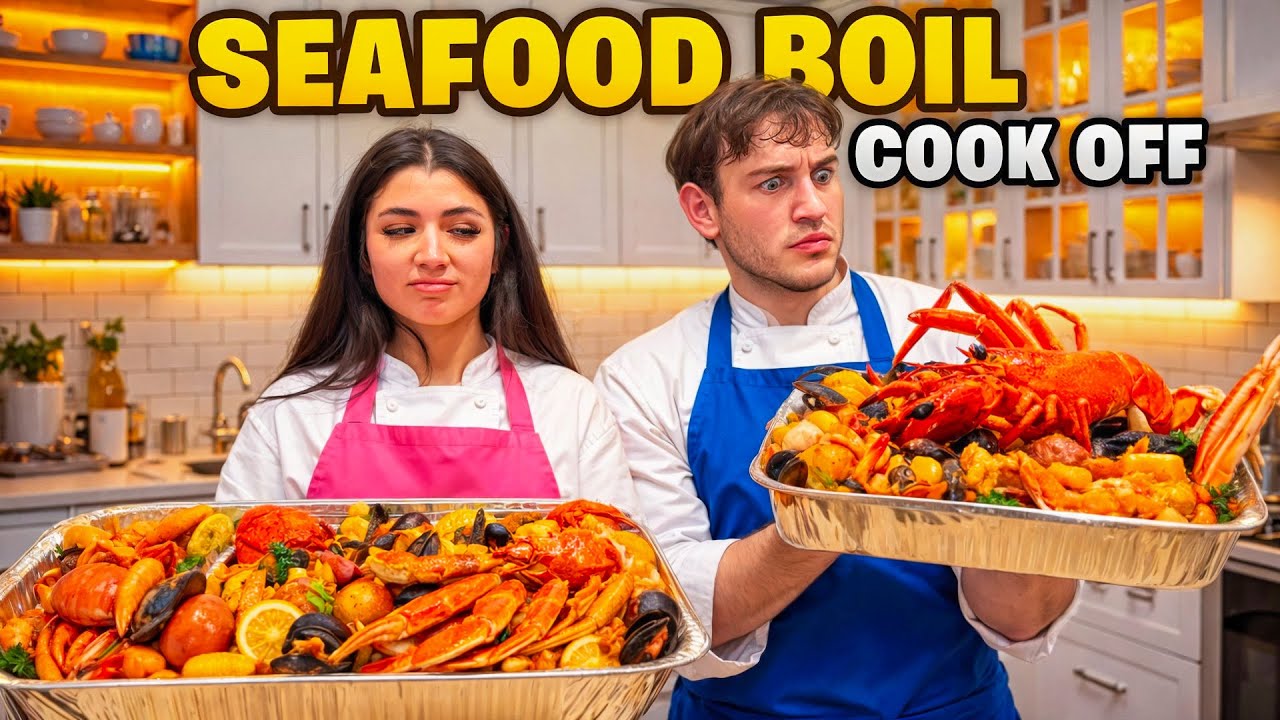 PABLO VS @DanoMalll SEAFOOD BOIL COOK-OFF 
