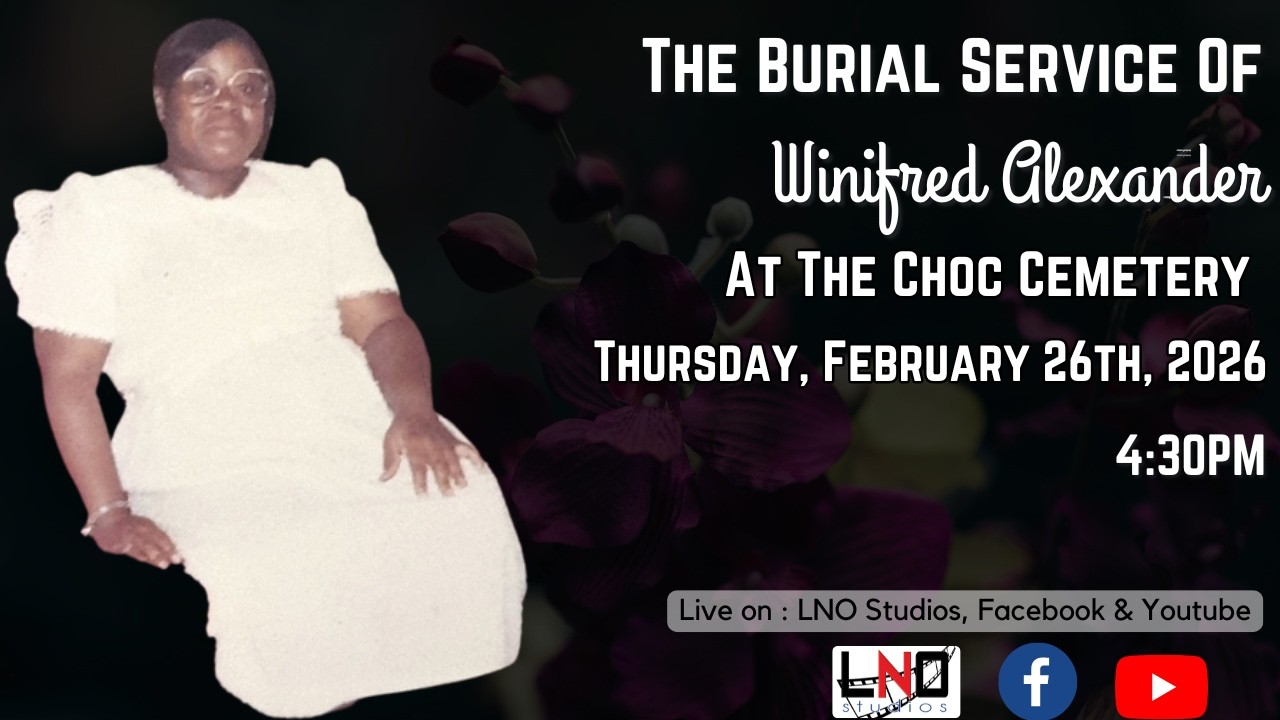The Burial Service Of Winifred Alexander