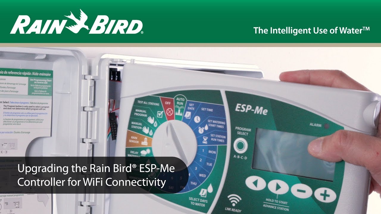 How To Upgrade a Rain Bird ESP-Me Controller To WiFi