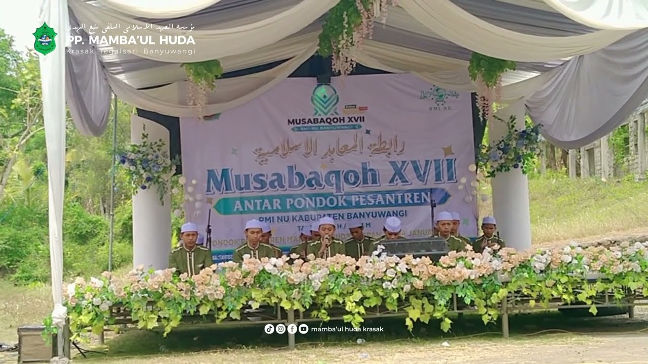 Penyisihan Sholawat Habsy Putra Delegasi PPMH Krasak - Musabaqoh RMI Banyuwangi 2024