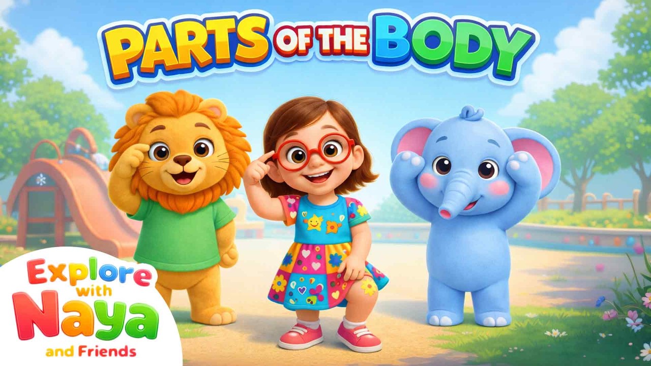 Body Parts for Toddlers | Fun & Interactive Learning with Naya