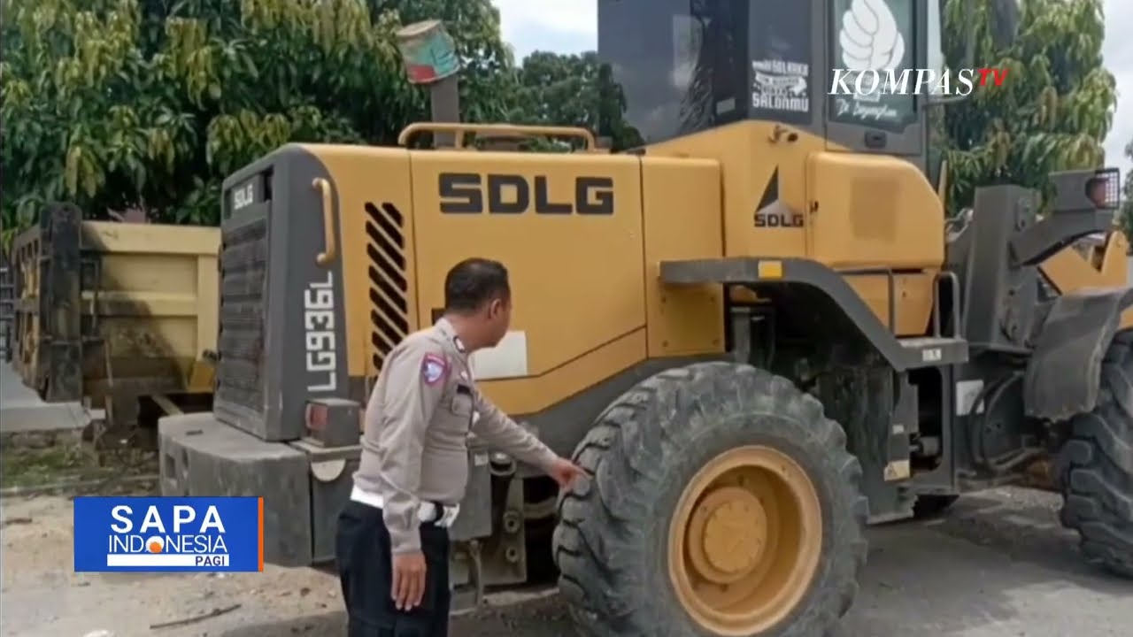 Bocah Perempuan Penjual Tisu Tewas Tertabrak Alat Berat di Kendari