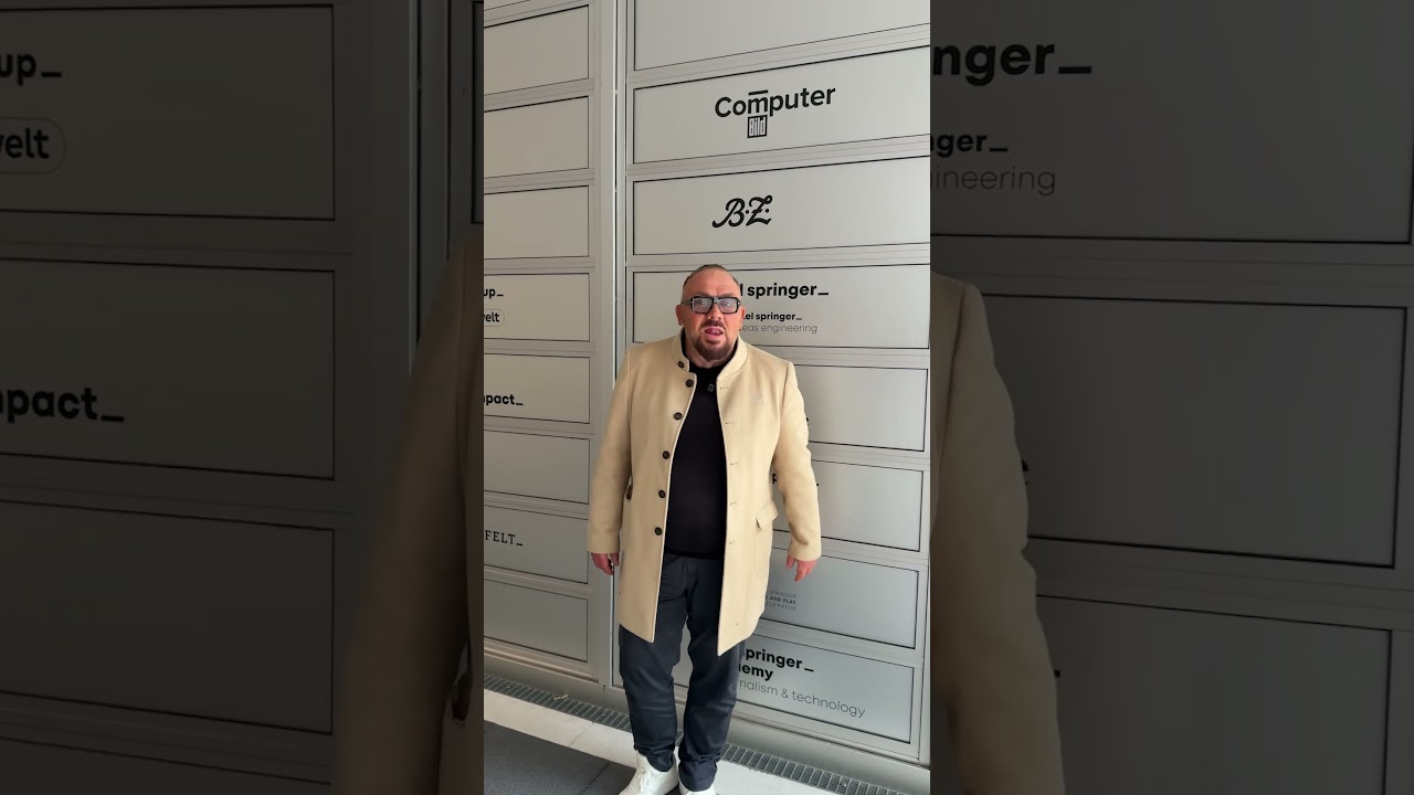 Ich habe mir das Axel Springer Geb&auml;ude in Berlin angeschaut und mich inspirieren lassen! #berlin