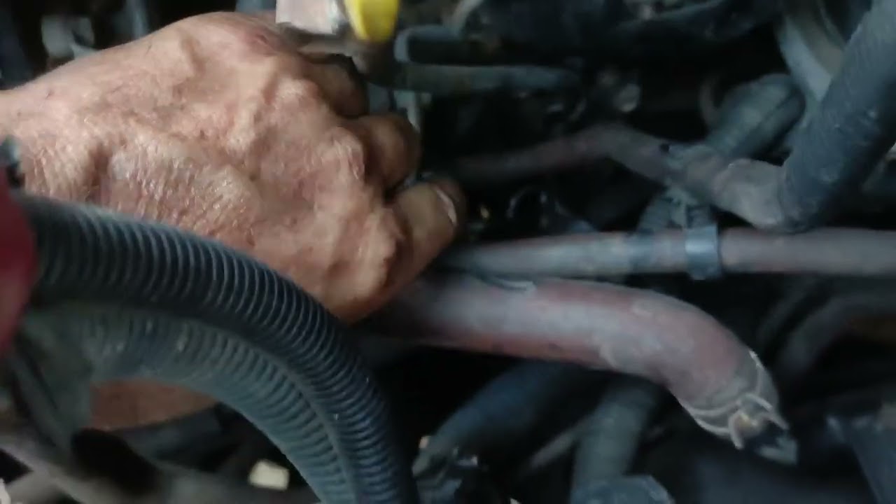 teste da bomba de alta pressão da Hilux com o rastreador