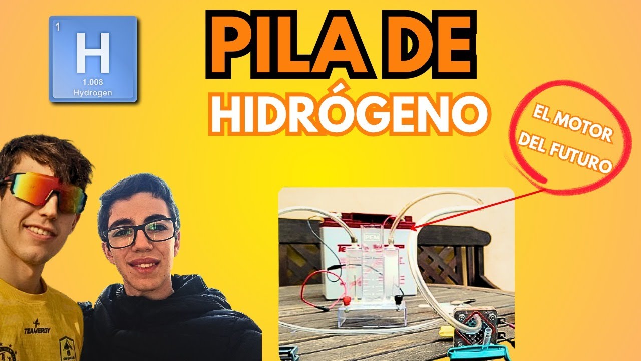 ¡Genera energía limpia usando solo agua! El futuro de la energía, la pila de hidrógeno paso a paso