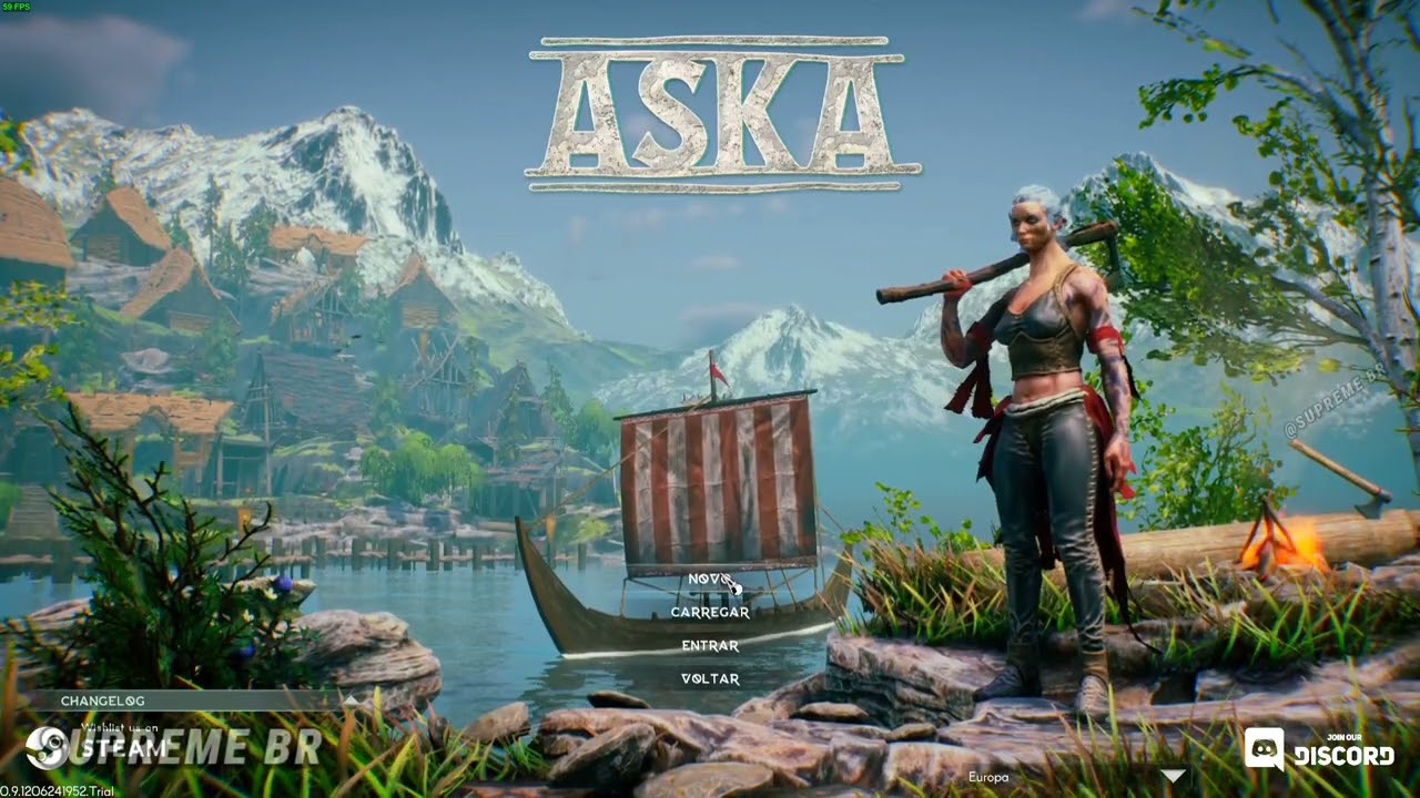 ASKA - COMO JOGAR o MODO MULTIPLAYER com AMIGOS 🎮✅️
