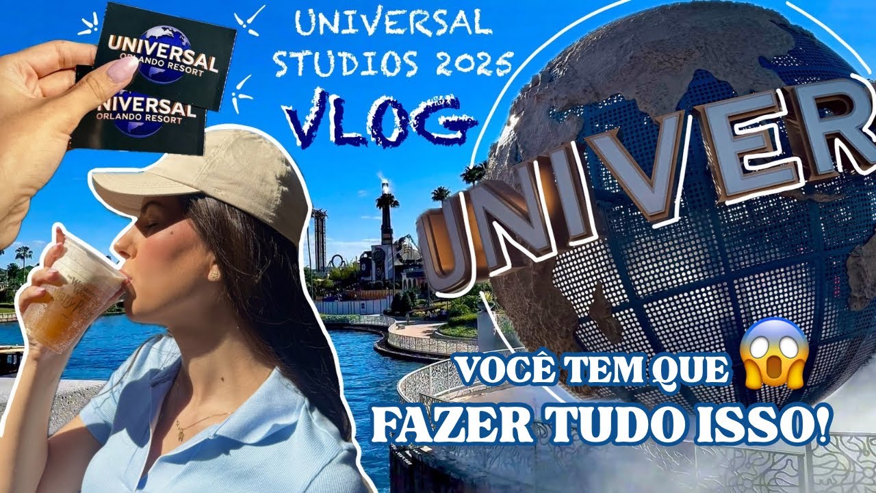 Vlog - Universal Studios Orlando 2025 + roteiro + dicas! Parque do Harry Potter!