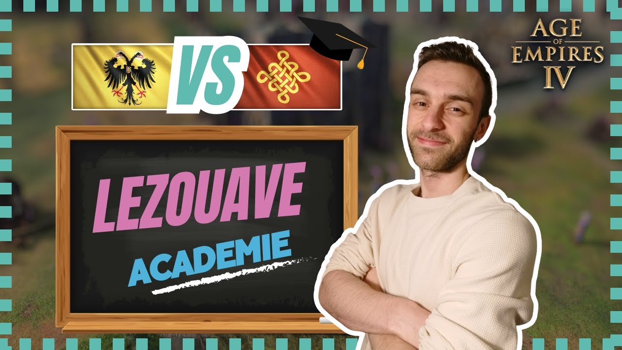 Un matchup d'économie : Analyse de pro : HRE vs Chinois. LeZouave Académie. Age of Empires IV