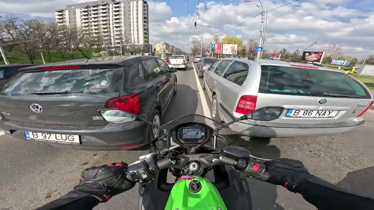 Prima plimbare cu noua motocicletă (Kawasaki Ninja 650)