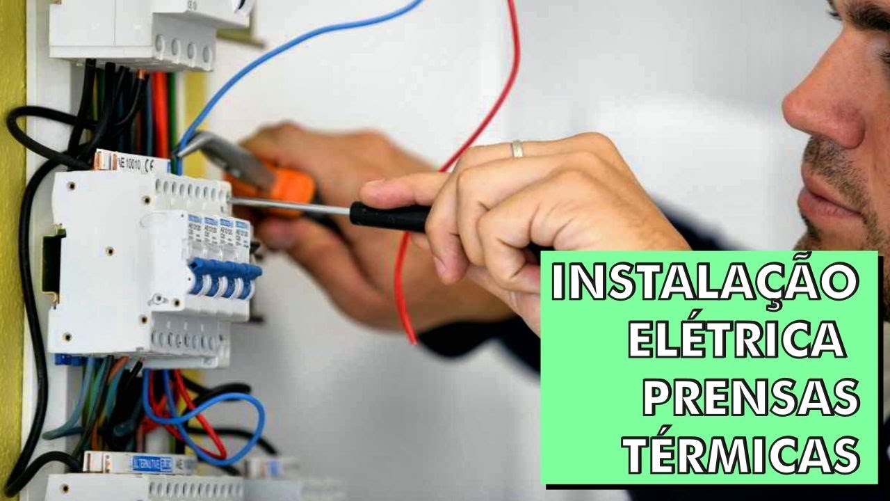 Como fazer a Instalação Elétrica de uma Prensa Térmica Adequadamente - 3 Pontos Práticos