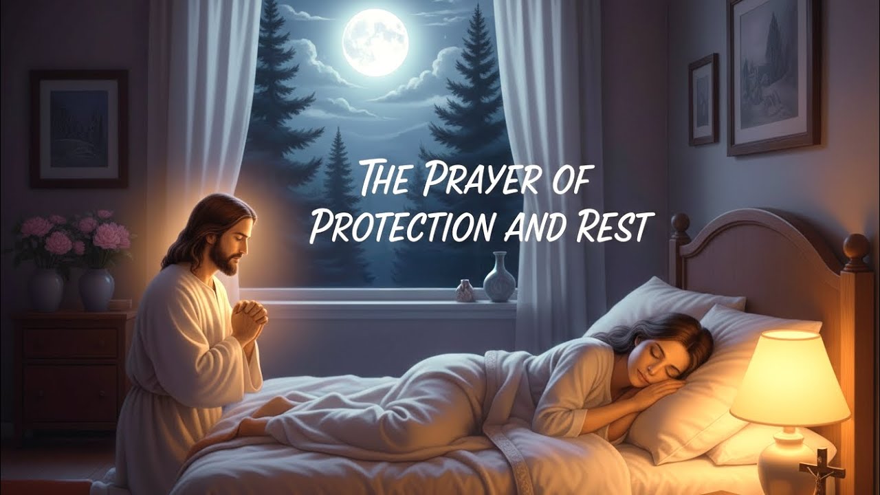 Jesus & Holy Spirit Night Healing | Sleep Worship for Body, Mind & Soul | Christian Psalms Songs