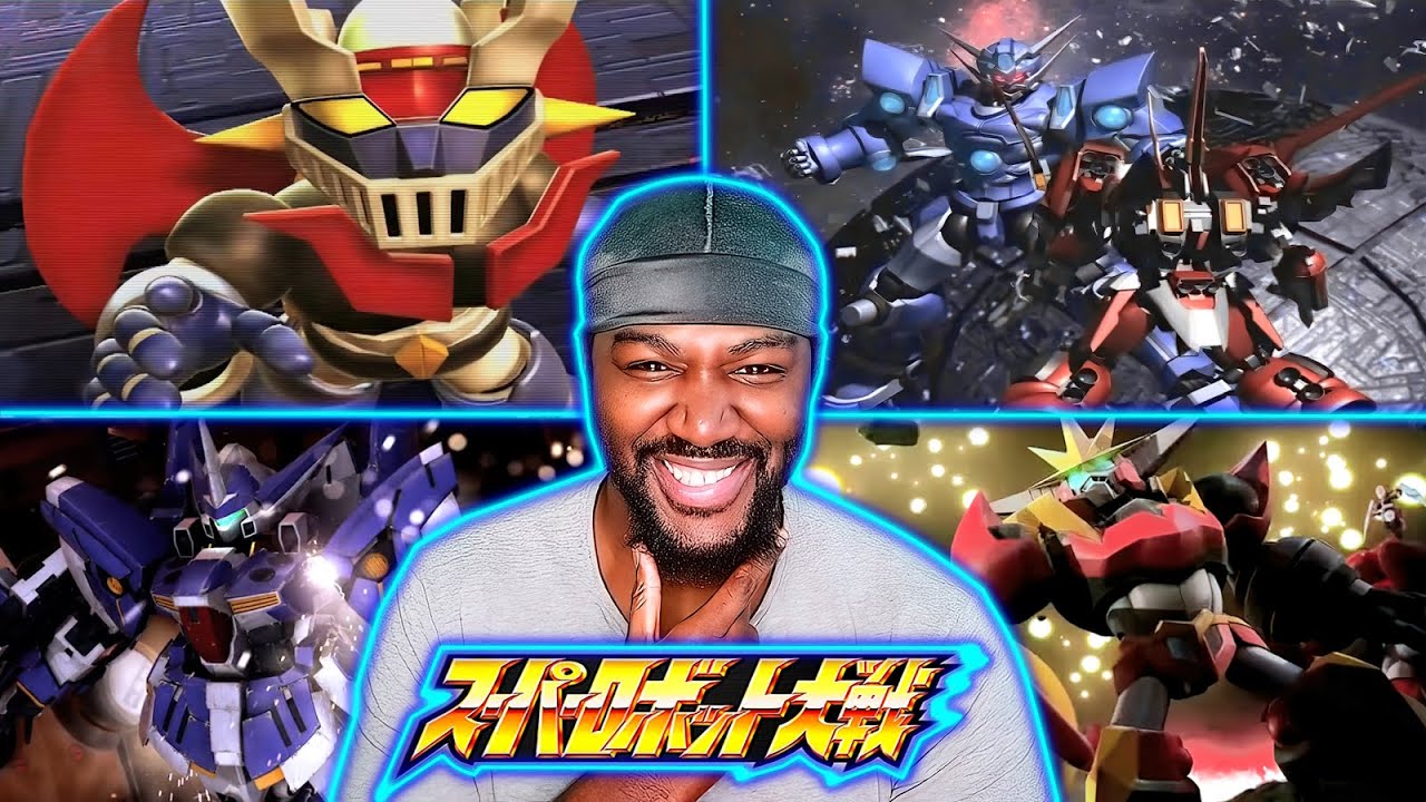 Все открытия Super Robot Wars и видео проекта (MAD) JAM Реакция