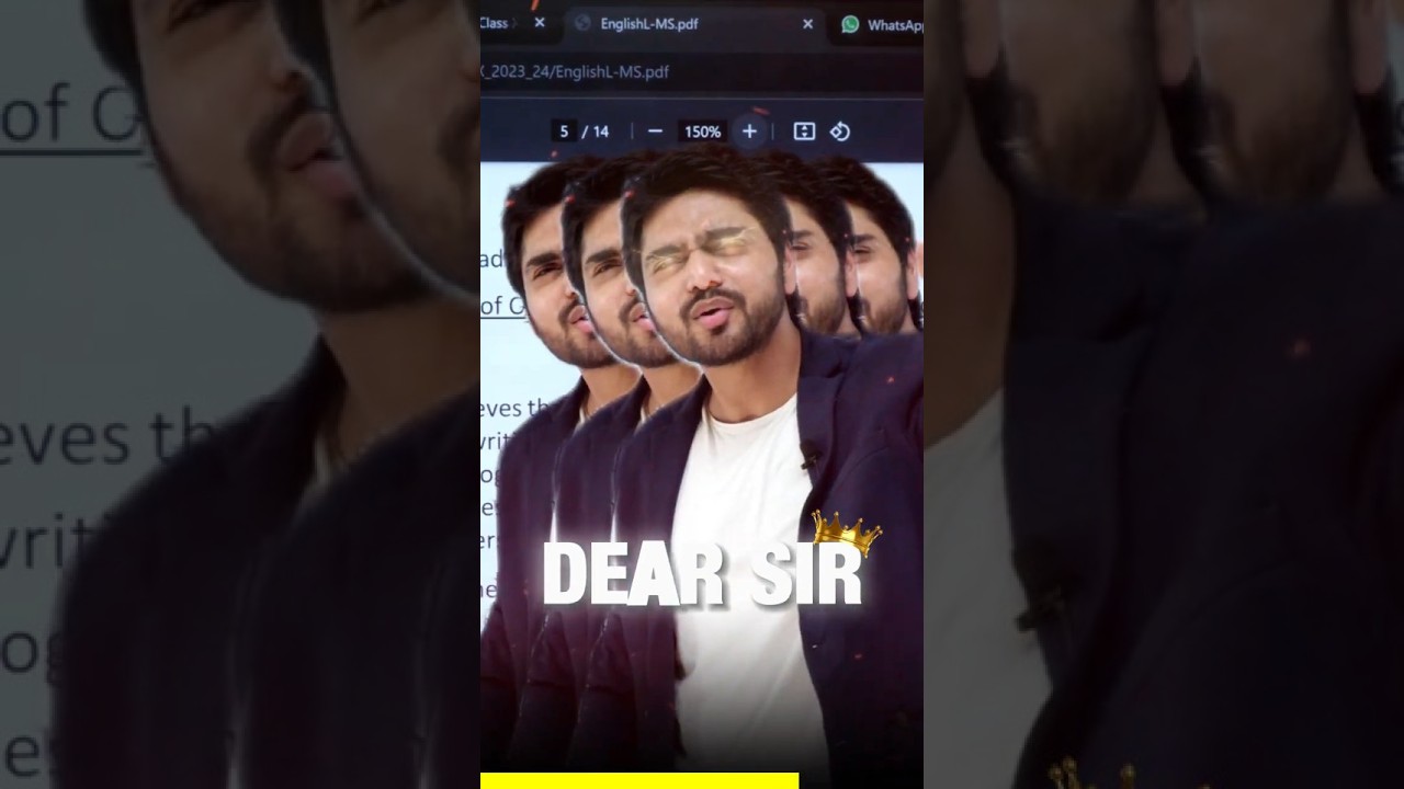 The power of quality content ft. CBSE 🔥| @Dearsir #shorts #dearsir