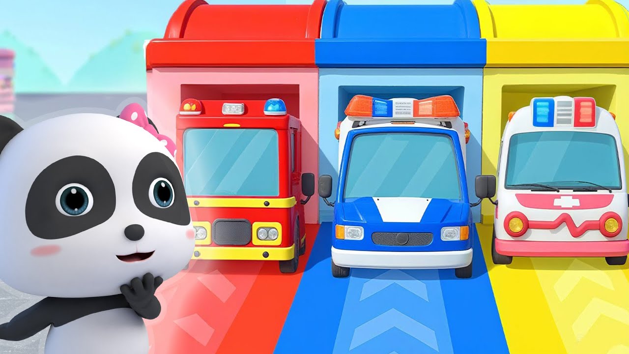 Supereroii: Pompierii | Poliția | Ambulanța 🚨 Nino - Nino Cântece BabyBus pentru Copii