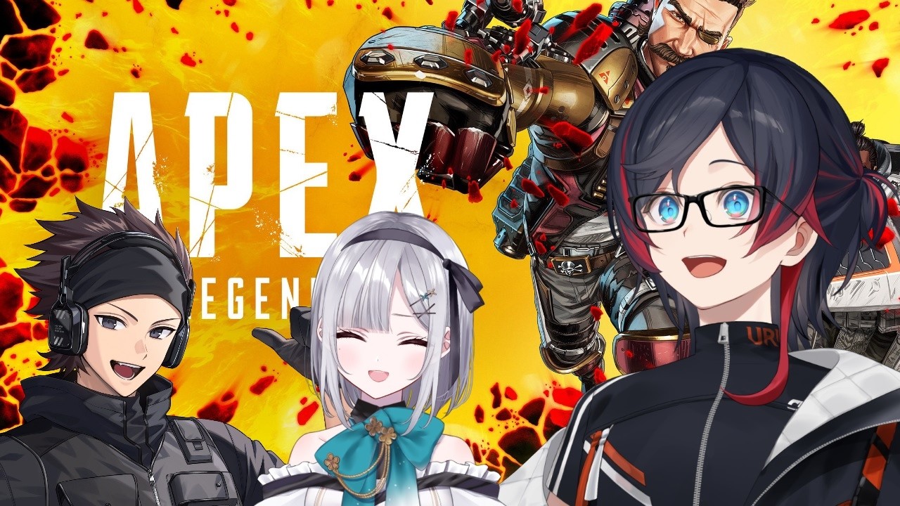 【apex】フルパのえーーーぺっくすw/ハセシン 花芽すみれ【うるか】