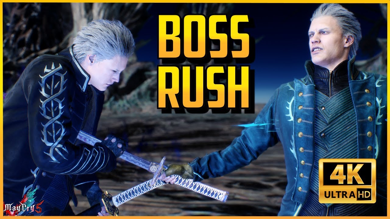 DMC5SE ▰ Vergil Bloody Palace Boss Rush - No Damage【Devil May Cry 5: Special Edition】