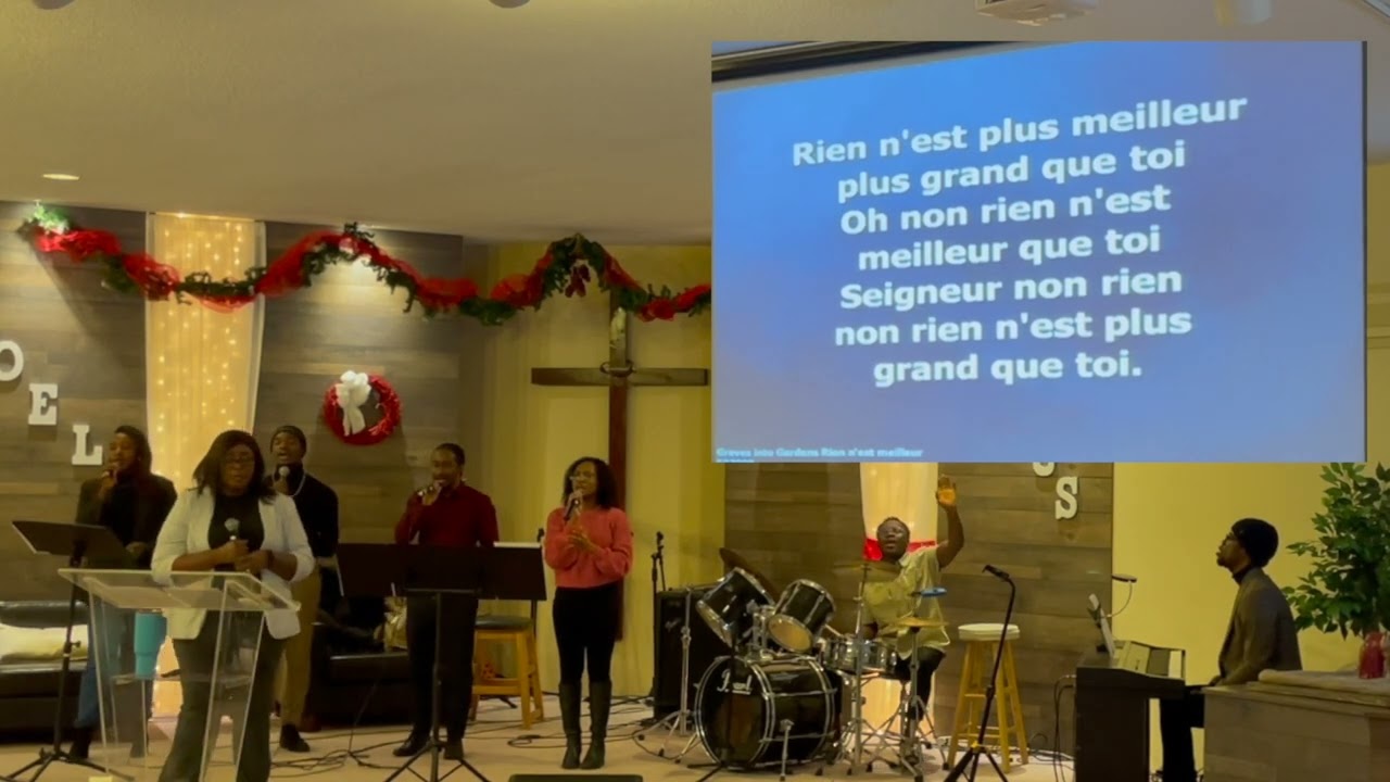 Louanges au Centre Chrétien Évangélique de Beresford - 8 décembre, 2024