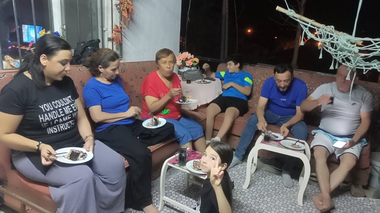 HÜDAVERDİNİN doğum gününü kutladık çok eglendik