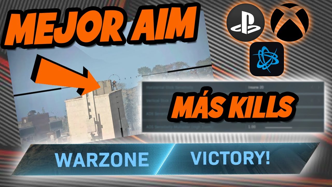 TRUCO para tener LA SENSIBILIDAD PERFECTA en WARZONE (Xbox, PS4 y 5  y PC)