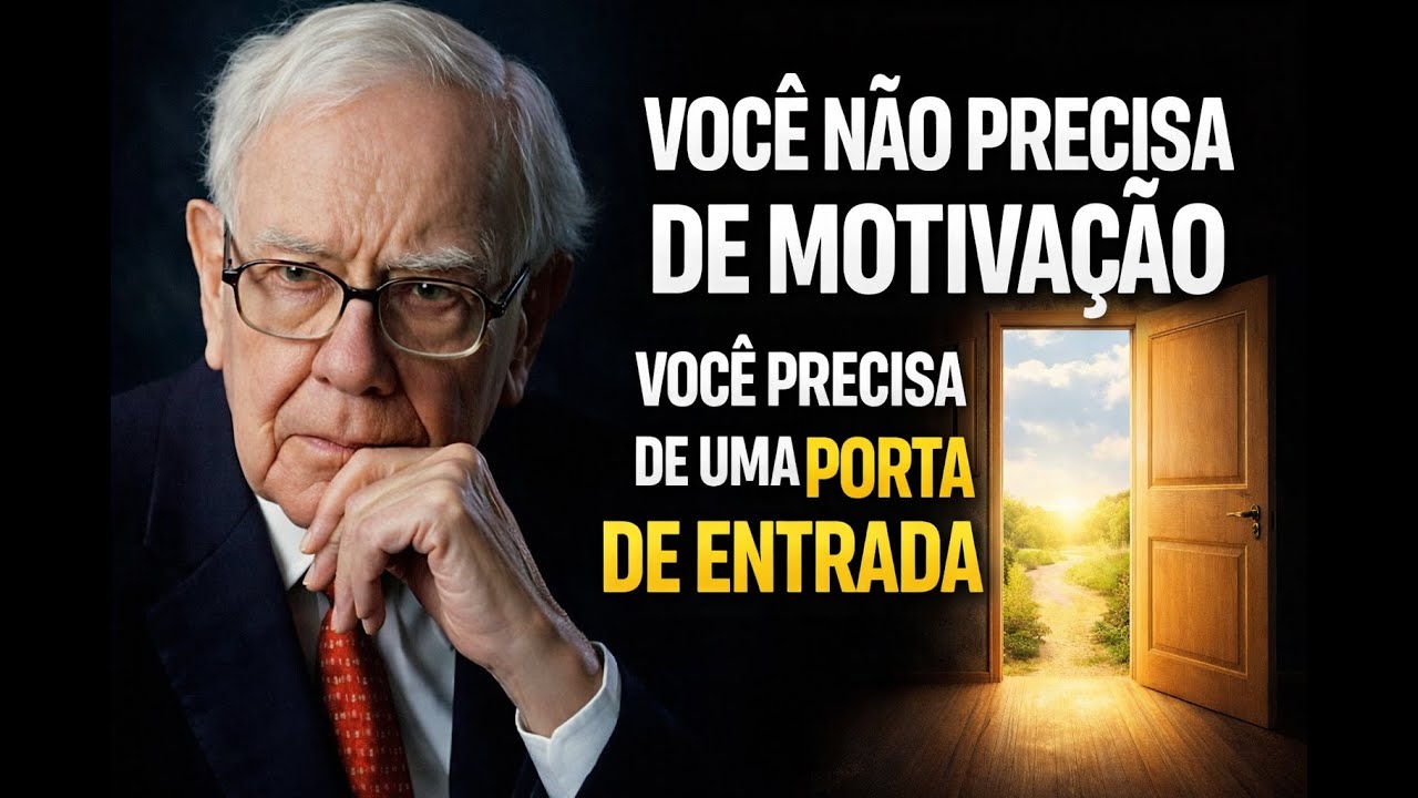 Você não precisa de motivação, precisa de uma porta de entrada
