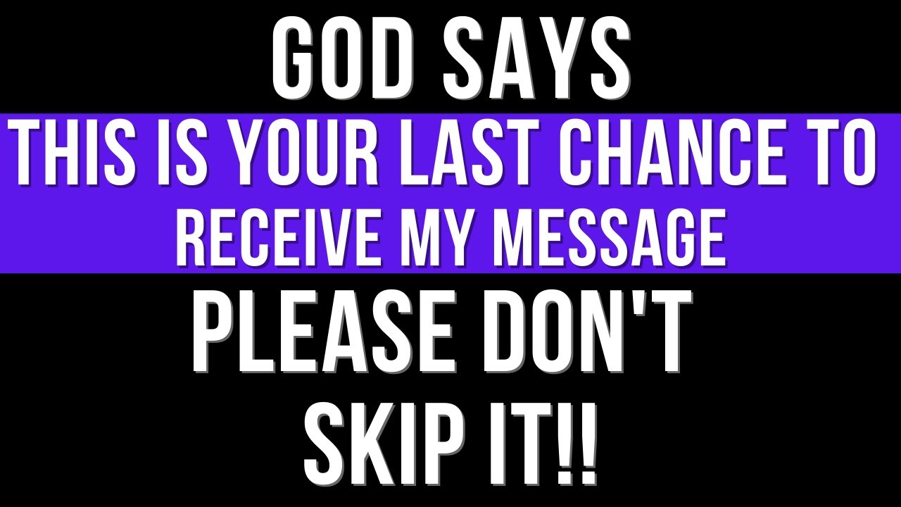 👇 Stop Scrolling!! God Made This Video For You 👆🏻 - Don't Ignore Him Today Please 🙏🏻