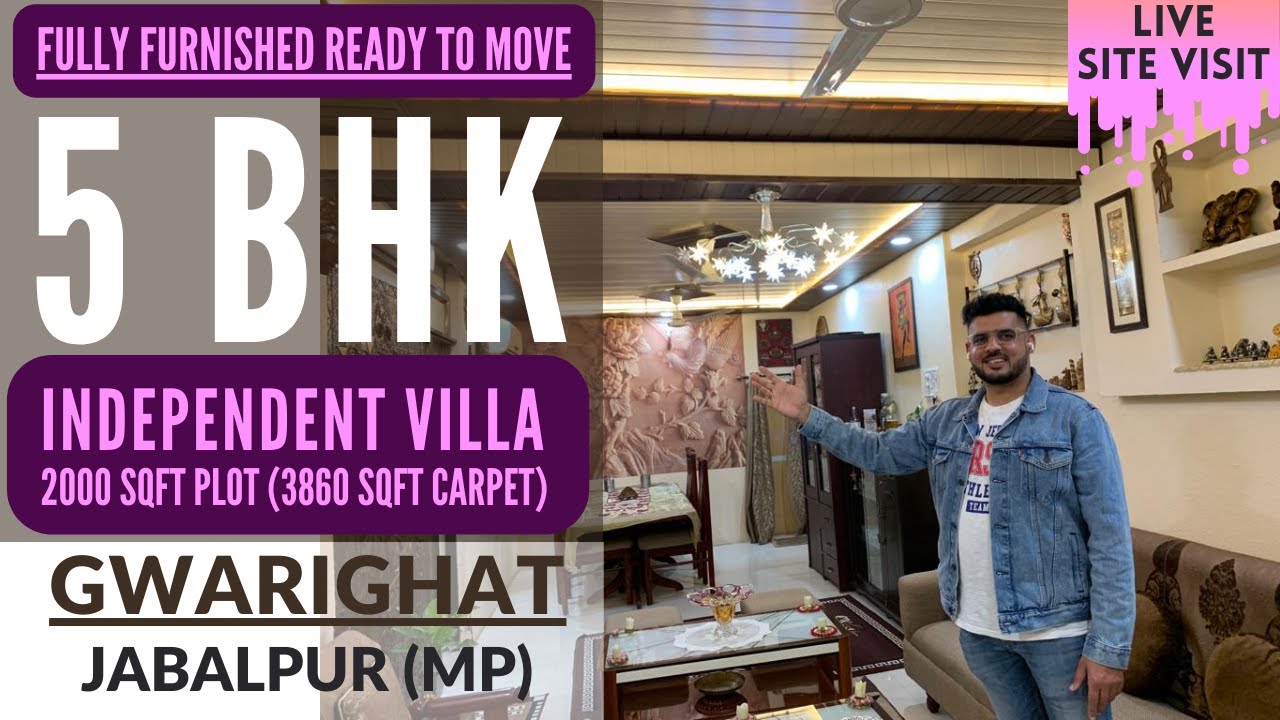 5BHK Corner Villa Fully Furnished at Low Price in Jabalpur|| Property Wala Bhai