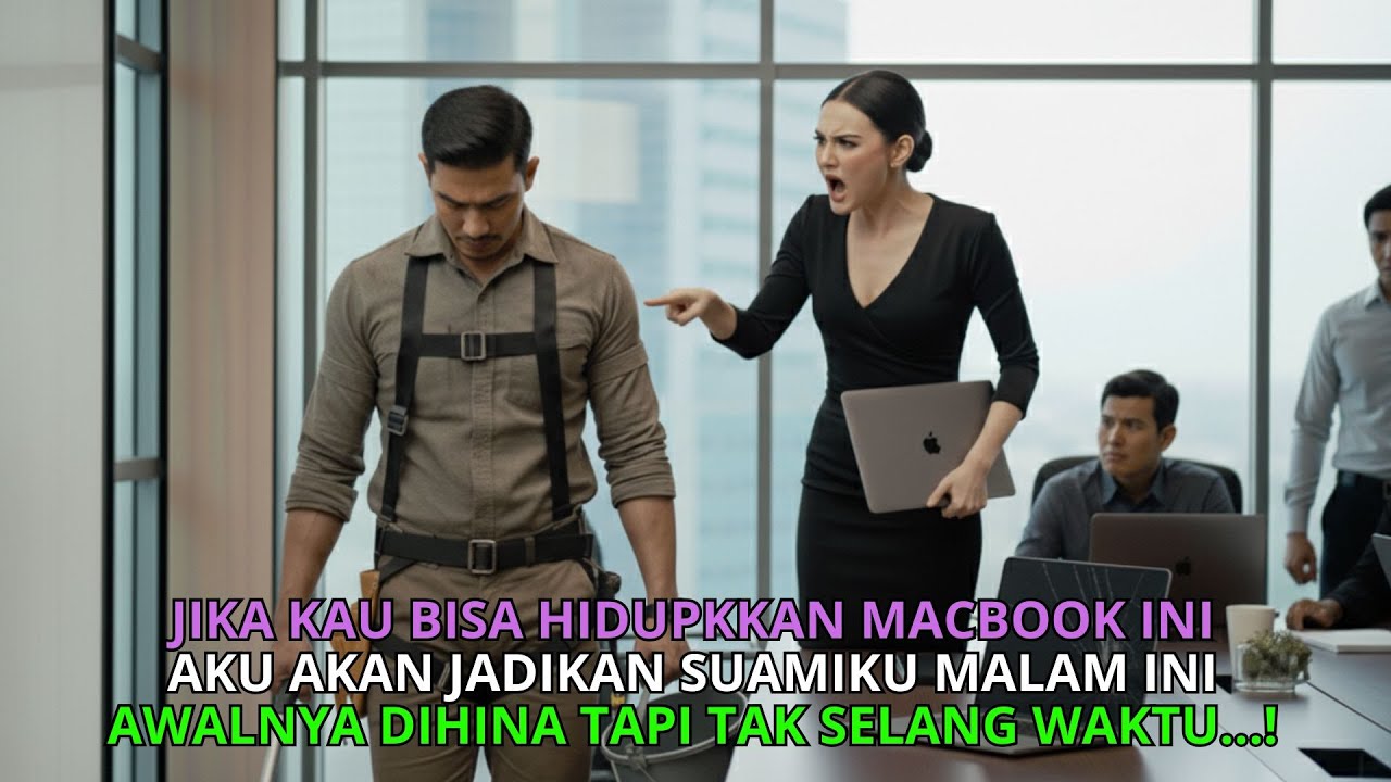 “Jika Kau Bisa Hidupkan MacBook Pro Ini, Akan Kunikahi Mu!”