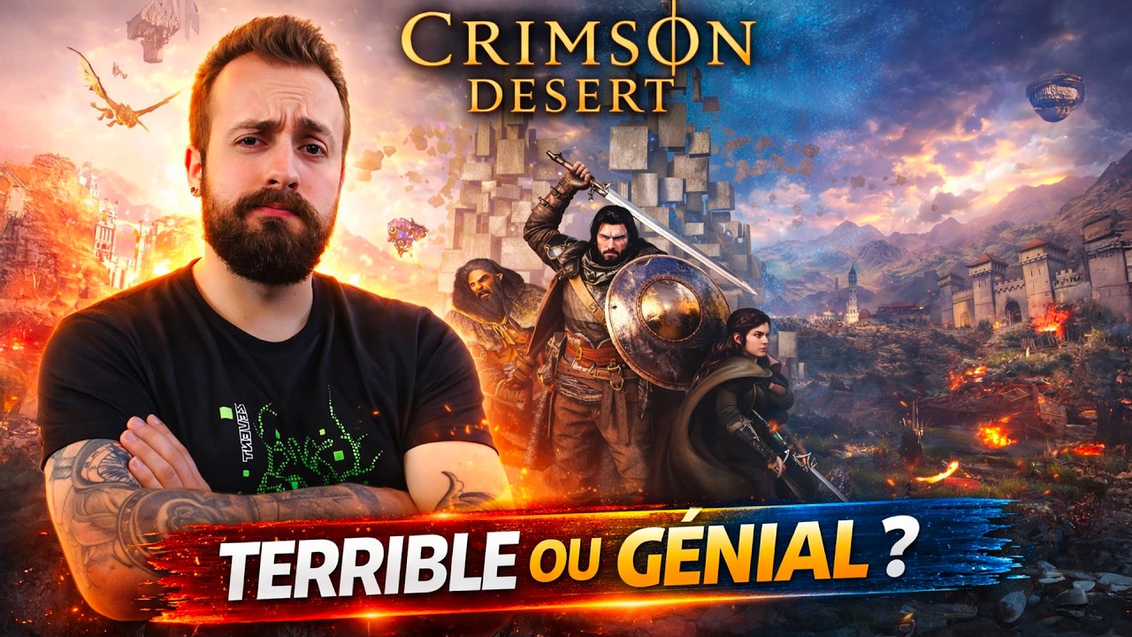 Les TESTS SONT LA... Crimson Desert DIVISE 🎮 L'ActuJV#13 (Crimson Desert, Subnautica...)