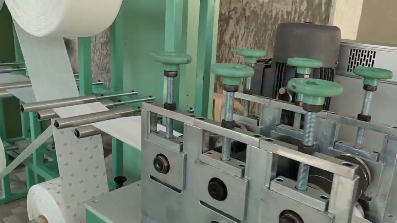 Sanitary Napkin Making Machine &ndash; High-Speed & Efficient Production | Amarnaathh Engineering
