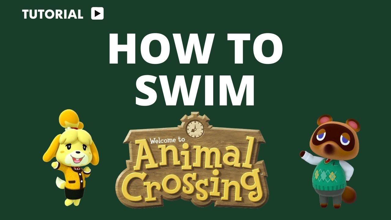 How to Swim in Animal Crossing