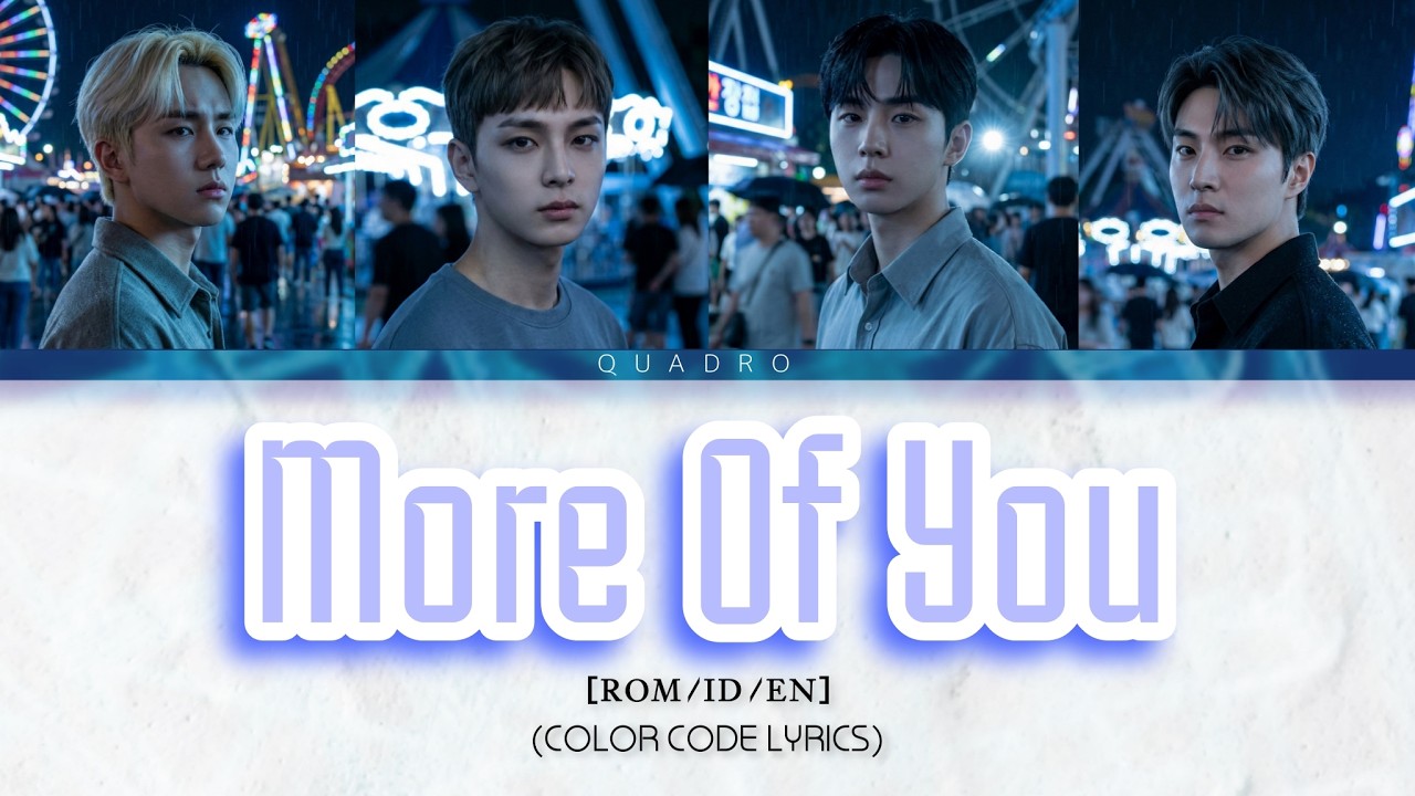 More of You (더 너답게 해) – QUADRO | Color Coded Lyrics (Rom/ID/EN)