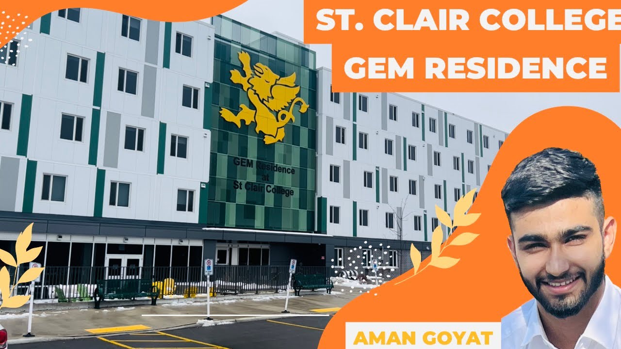Gem Residence || St. Clair college (Windsor Campus), Canadian Hostel , @flyinggoyat