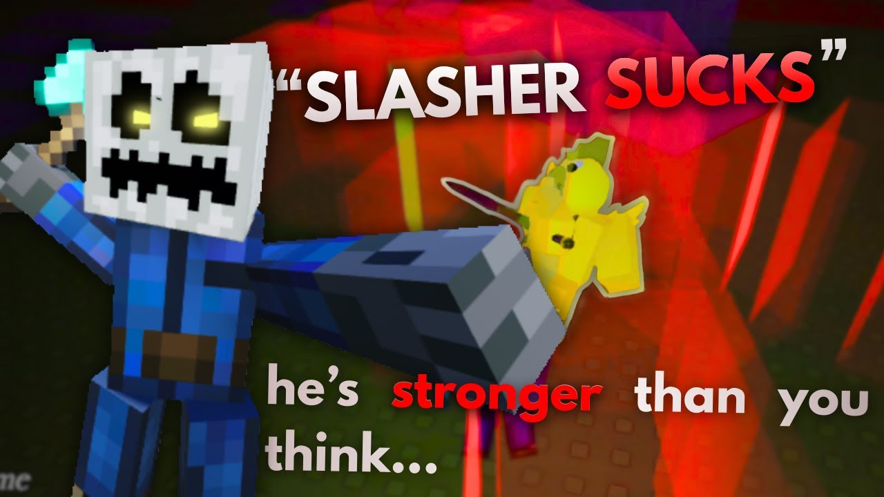 DESTROYING an Exploiter with Slasher... (Forsaken)