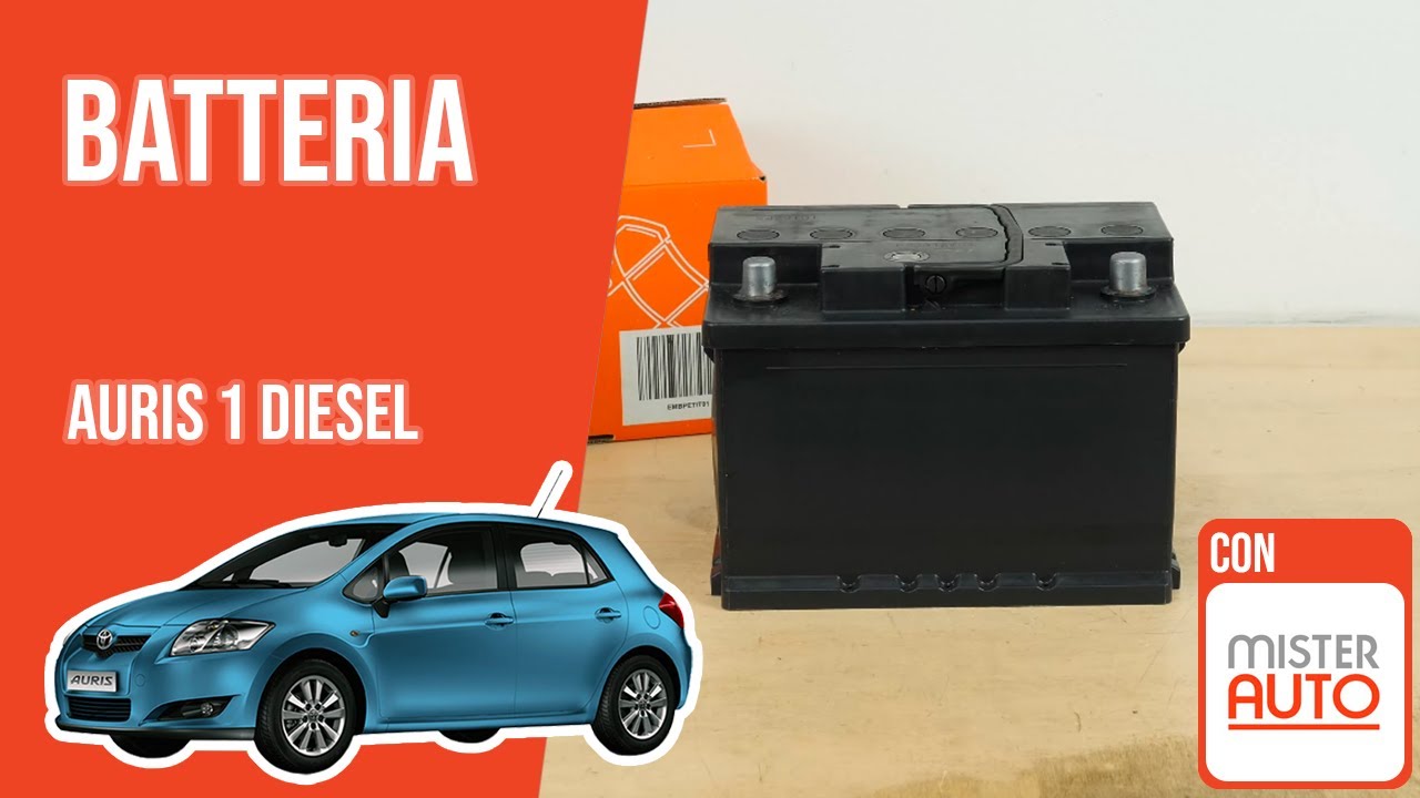 Cambio batteria Auris 1 1.4 D4-D 🔋