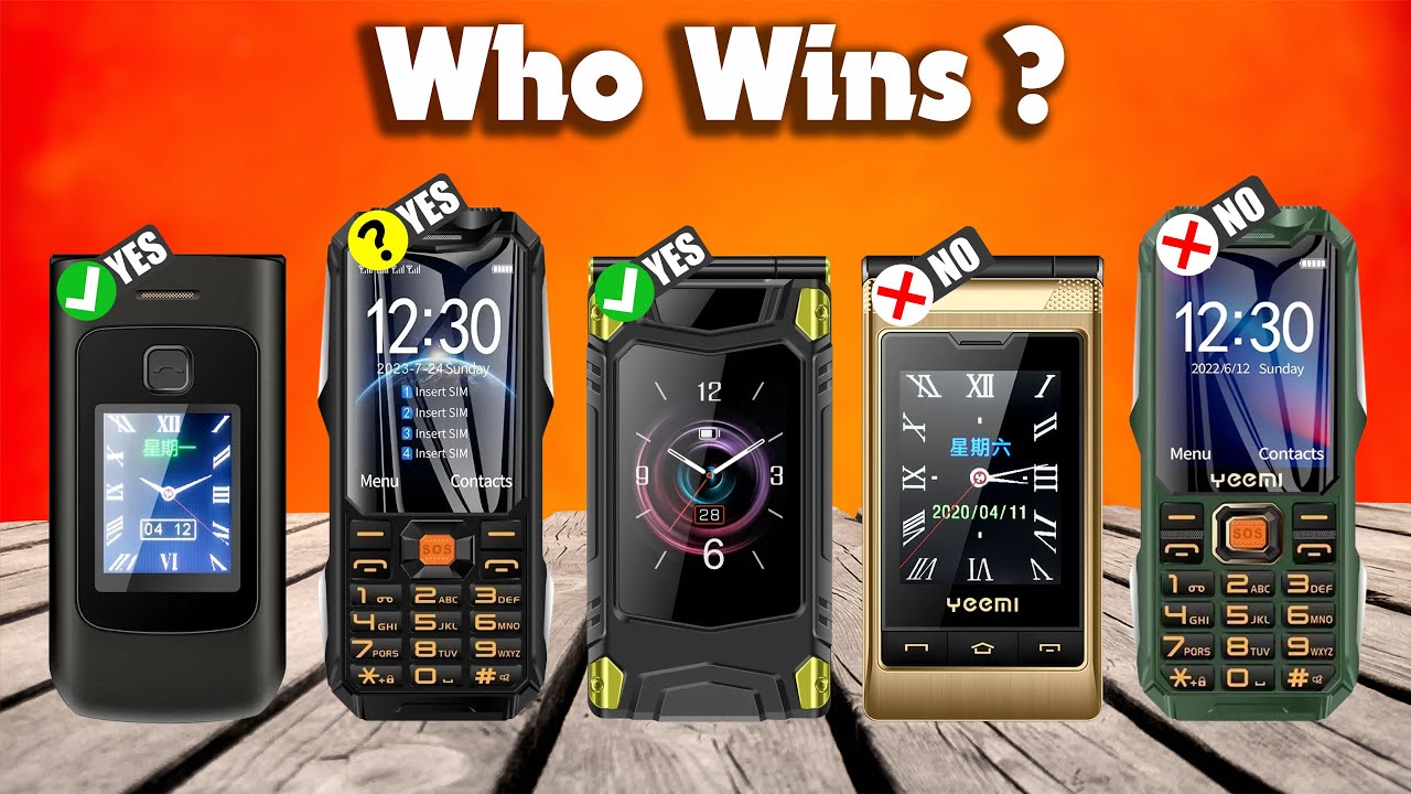 TOP 5 BEST YeeMI Feature Phone | Who Will Win This Race?