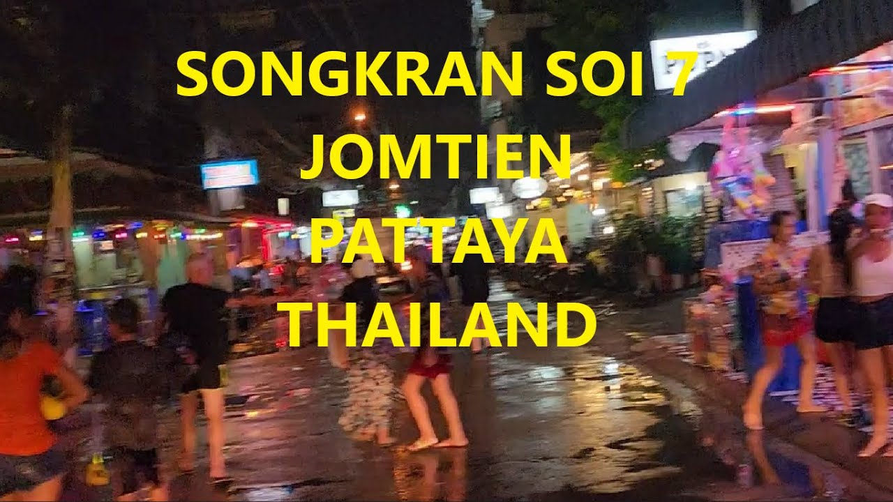Songkran Soi 7 Jomtien Pattaya Thailand