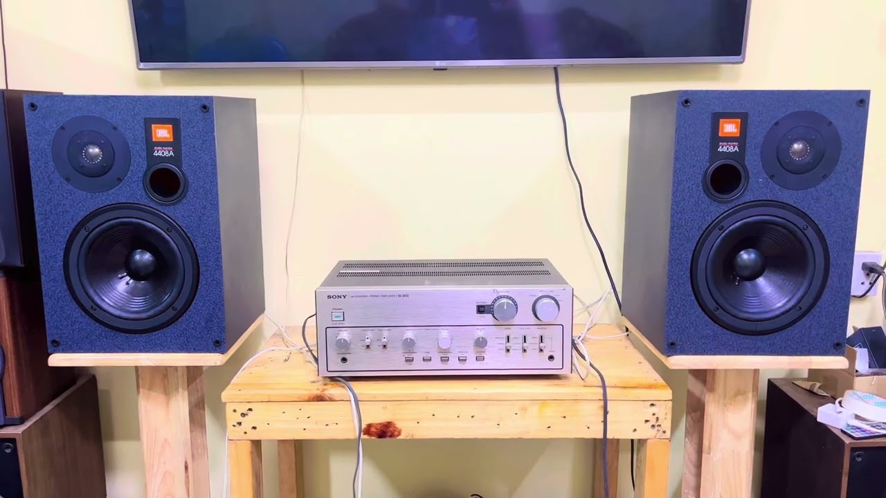 JBL 4408 A & Sony TA 3650 Sound Test