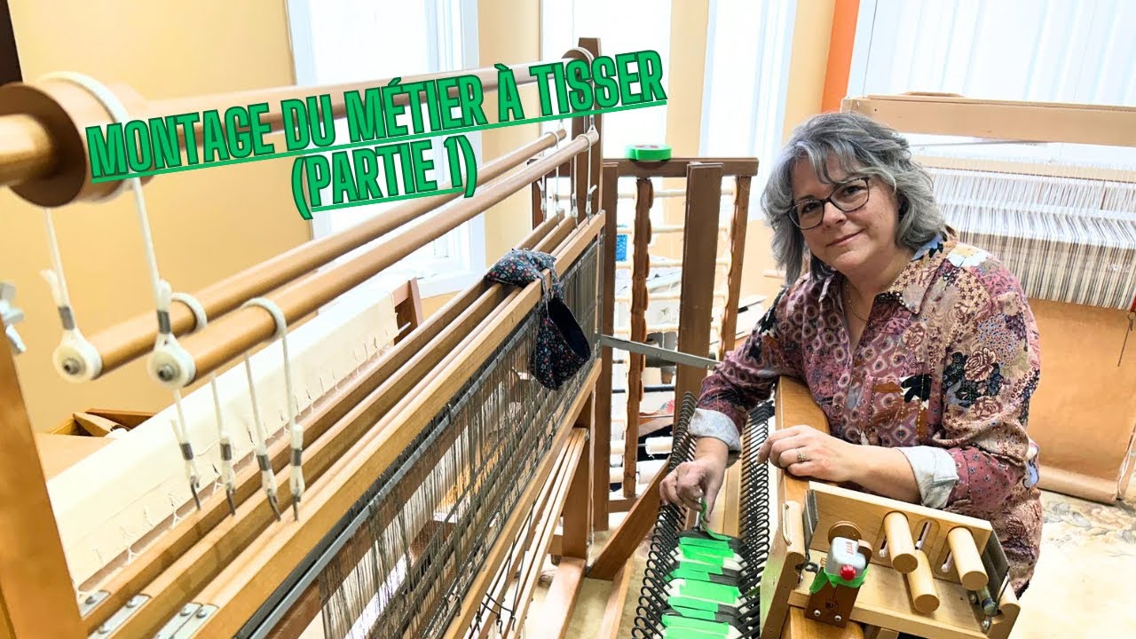 Comment faire le montage du métier à tisser avec une boite de tension🌷