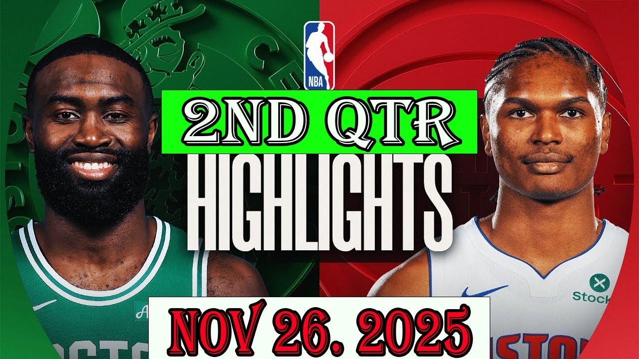 Boston Celtics vs Detroit Pistons 2nd Qtr Nov 26.2025 Highlights | NBA HIGHLIGHT